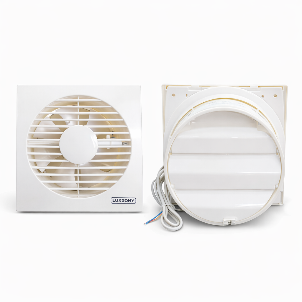 6" Axial Ventilation Fan with shutter VF-A6S,Luxzony