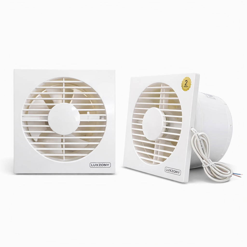 6" Axial Ventilation Fan with shutter VF-A6S,Luxzony